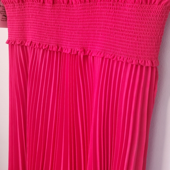 NWT NANETTE LEPORE Pleated Sleeveless Dress - Picture 7 of 7